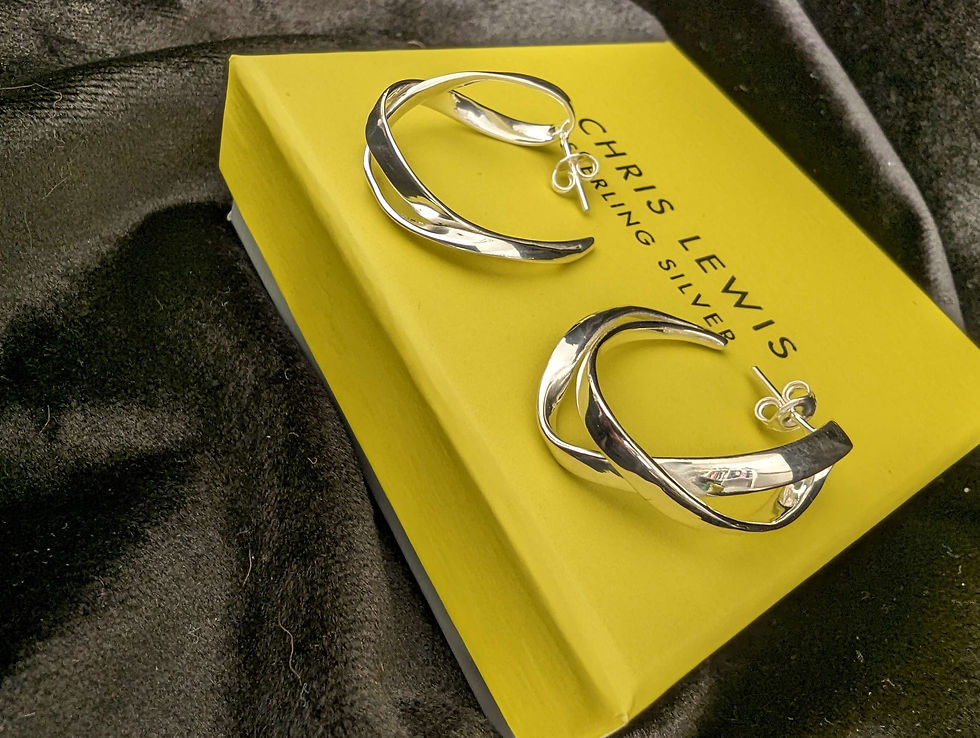Thumbnail: J Hoop Earrings 
