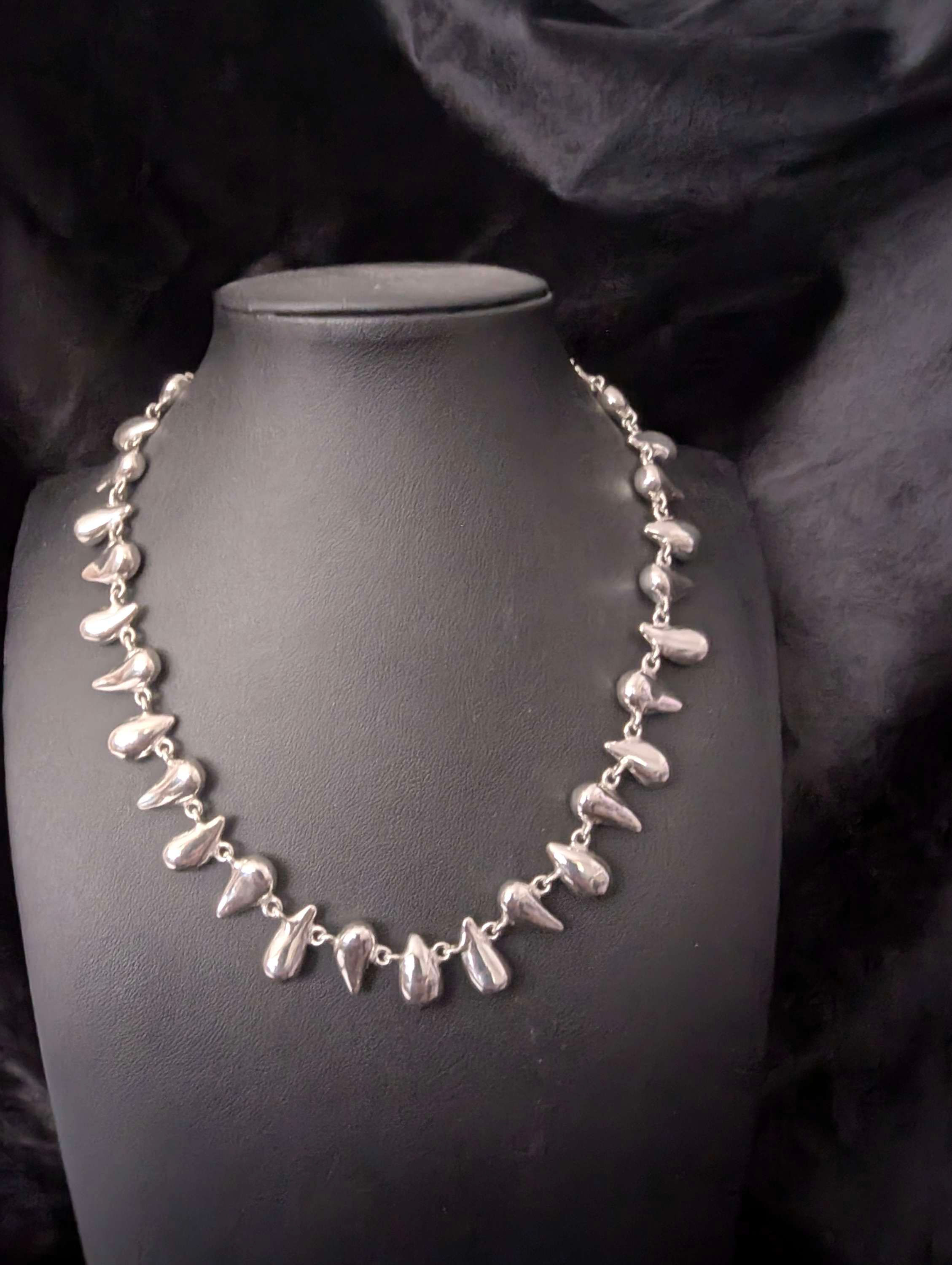 Teardrop Shark Necklace