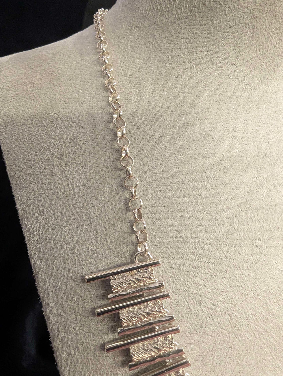 Thumbnail: Tube & Line  Necklace