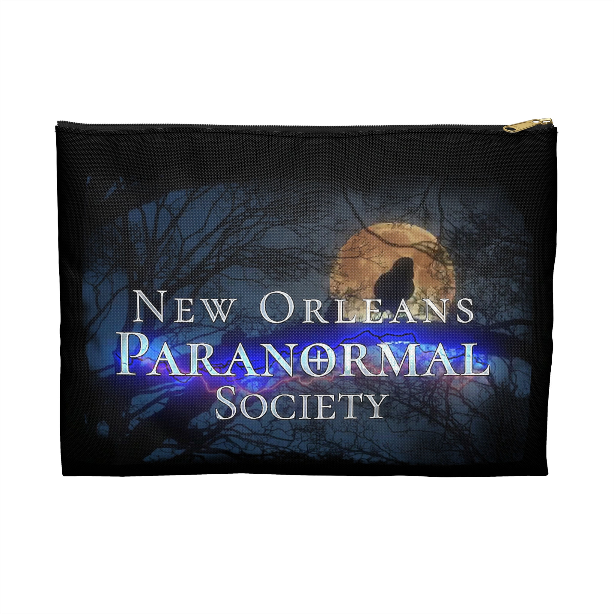 New Orleans Paranormal Logo Accessory Pouch