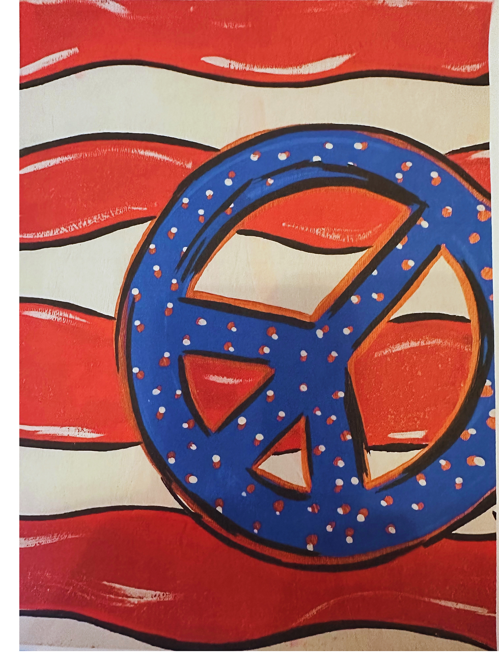 Family Fourth of July Paint Party