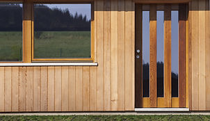 Entrance of Wooden House