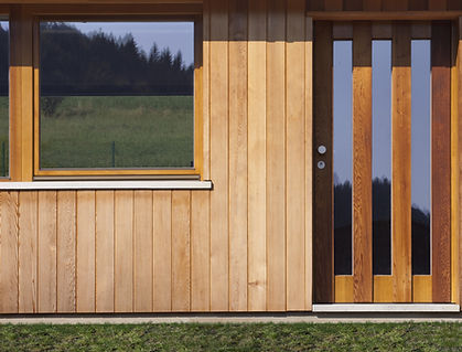 Entrance of Wooden House