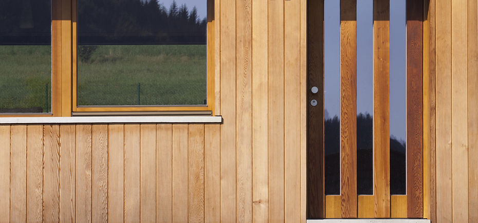 Entrance of Wooden House