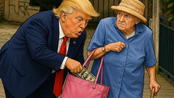 Letter to the editor: Trump helps himself to your money