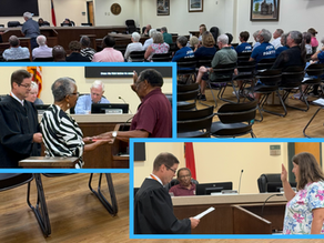 BCDP Board of Elections members sworn in