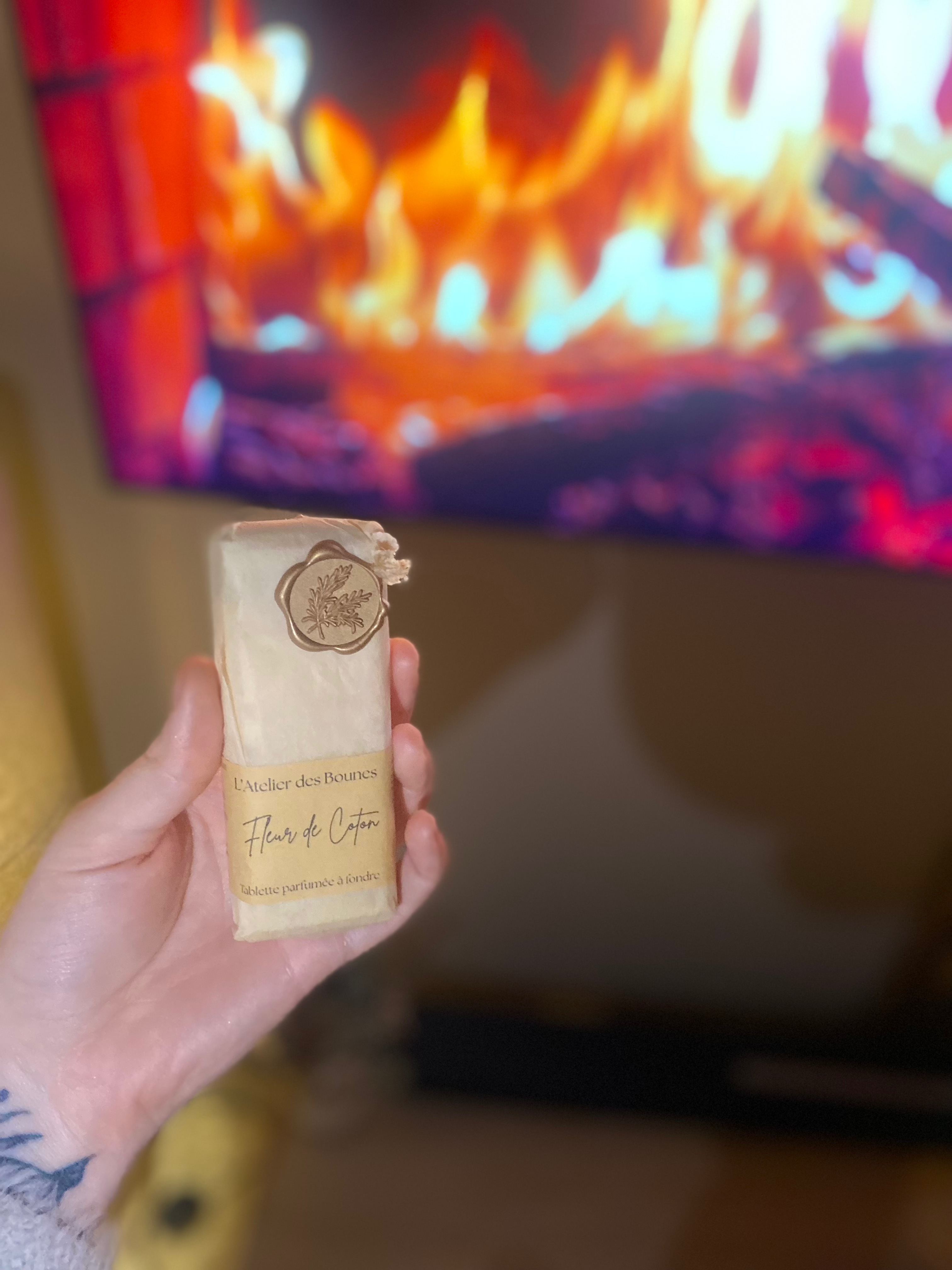 Tablette fleurie parfumée fondante 🌸🌺