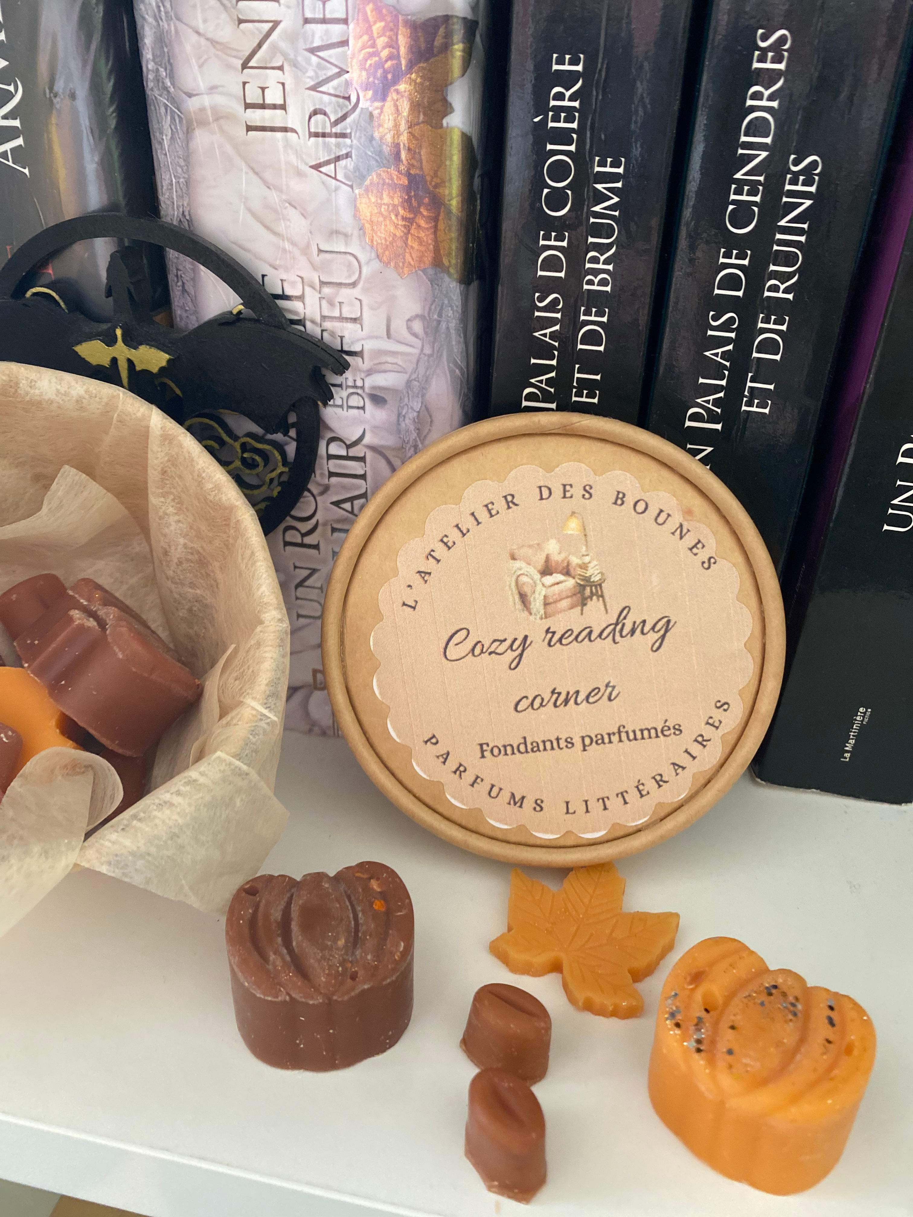 Cozy reading corner – Pot de fondants littéraires parfumés