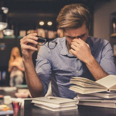 Young people facing mental health challenges and overwork issues