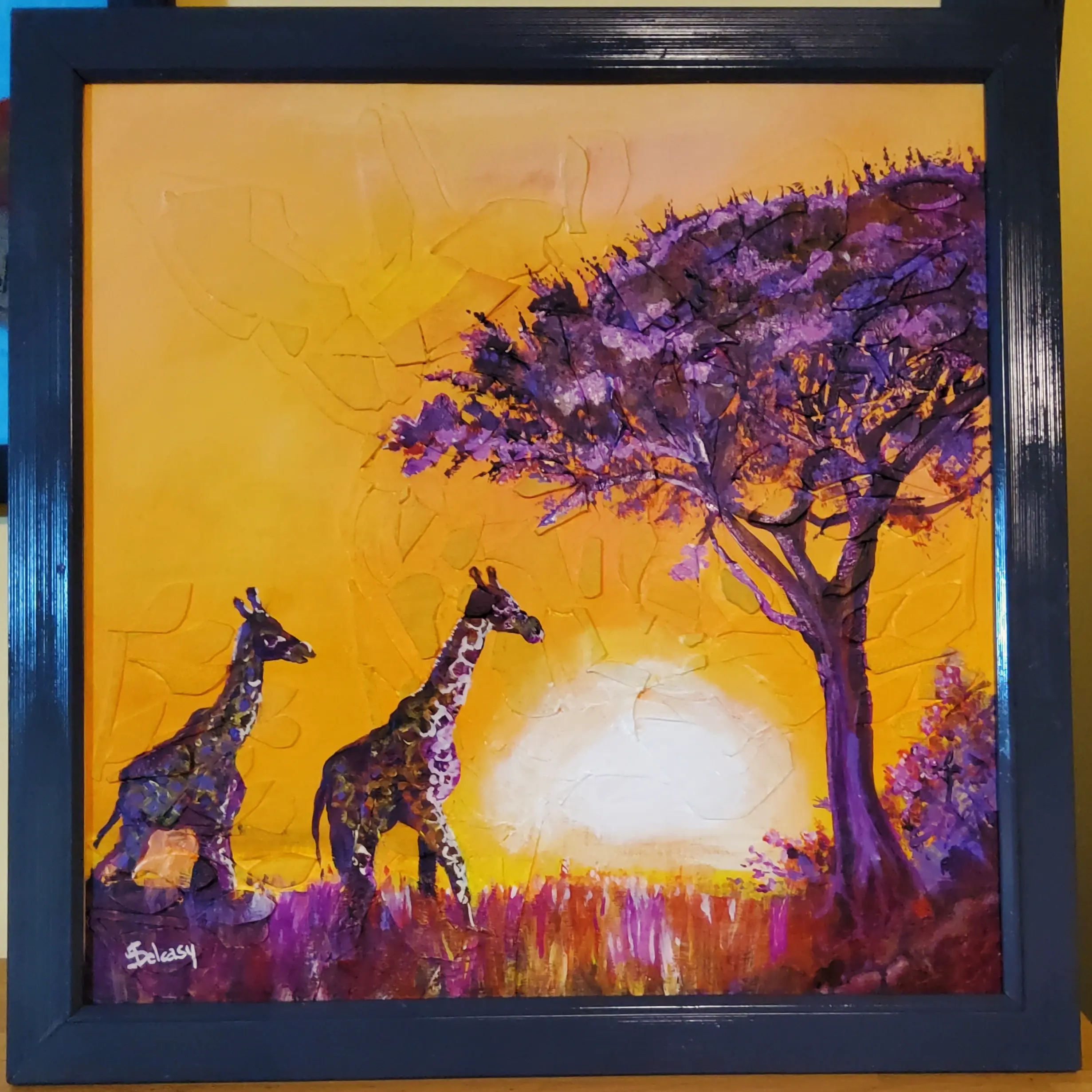 Tableau "Sous la peau du monde"