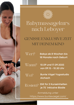 Sanfte Babymassage mit Pia