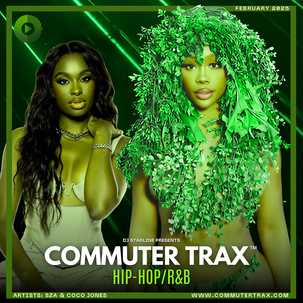 DJ Starline Presents: Commuter Trax: Hip-Hop/R&B Spotify Playlist