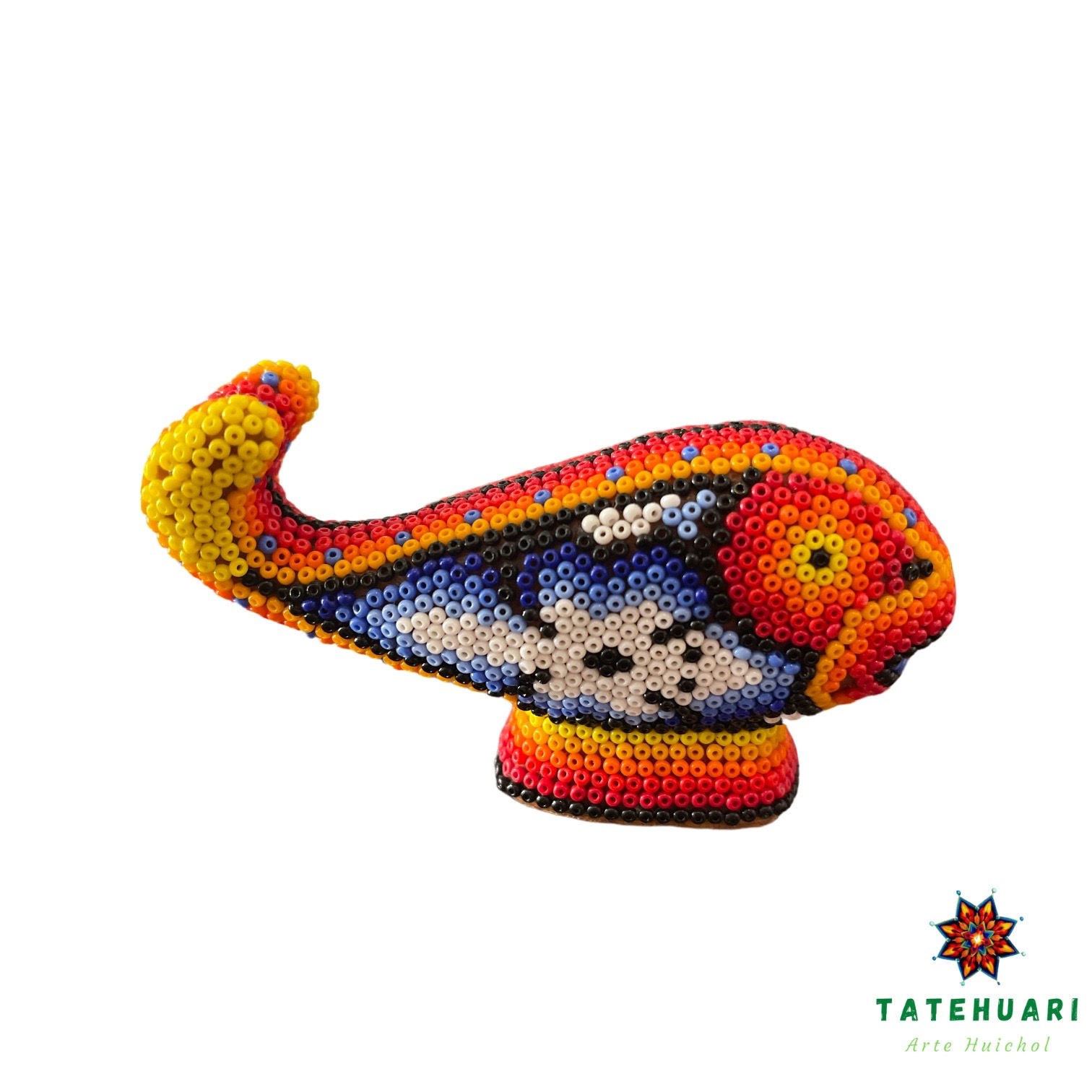 Ballena de Chaquira - Arte Huichol