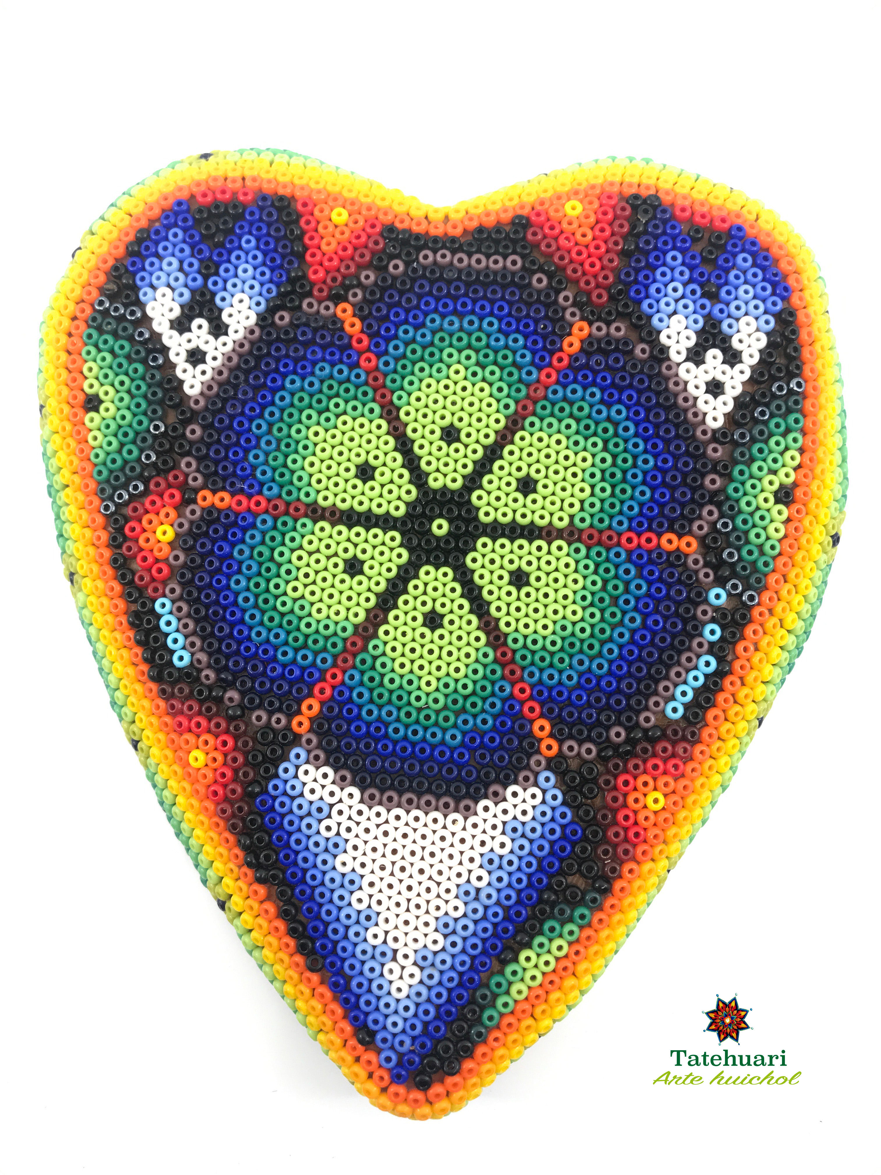 Corazón De Chaquira - Tatehuari - Artesanía Huichol