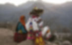 Pareja de Huicholes en la Sierra
