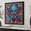Miniatura: TABLA ESTAMBRE 80 X 80 - Arte huichol