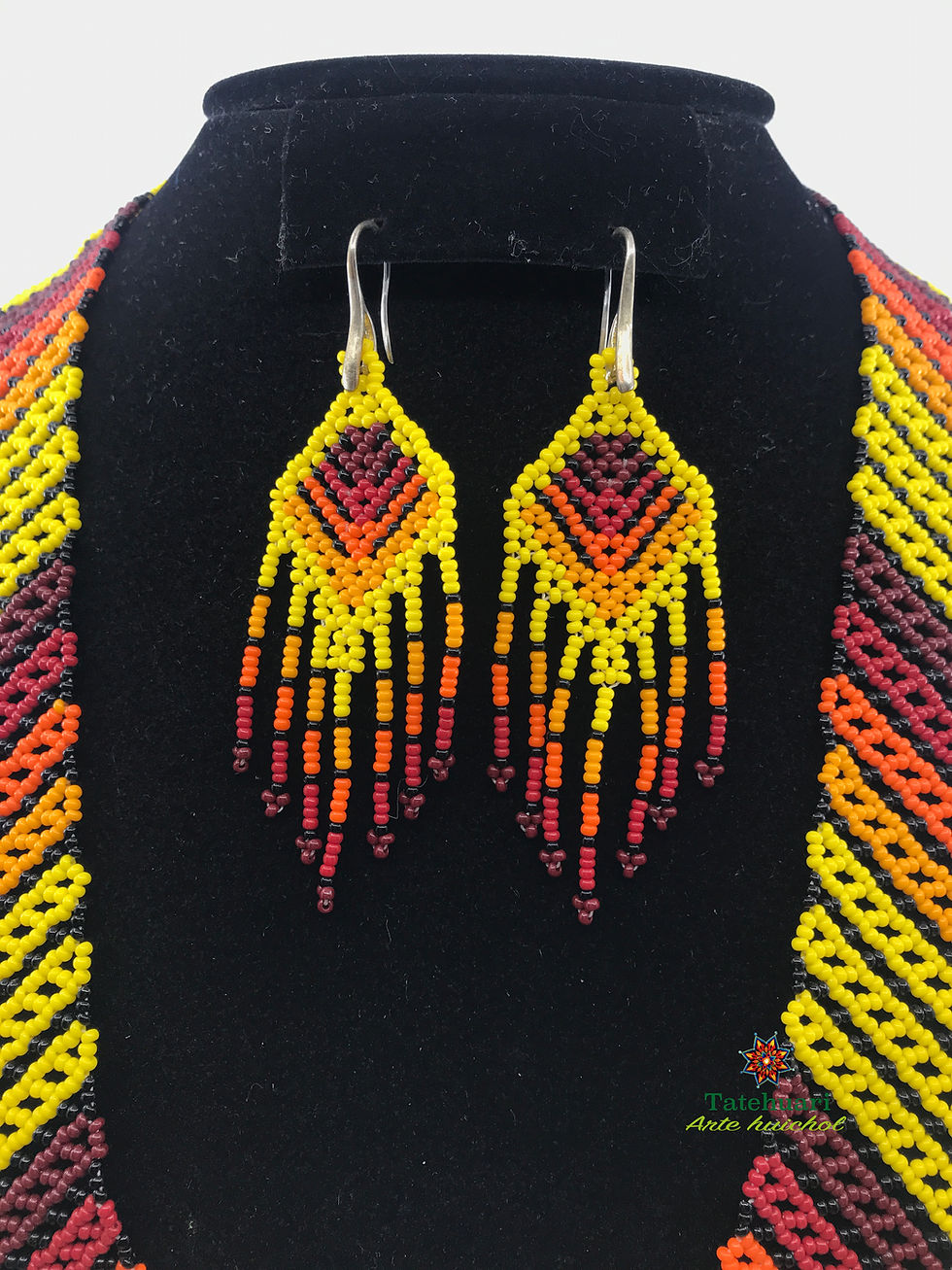Miniatura: Collar de Chaquira - Artesanía Huichol