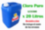 Miniatura: Cloro Puro X 20 Litros LC8500