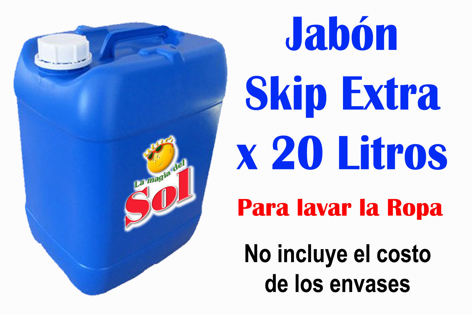 JABON Skip Extra X 20 Litros