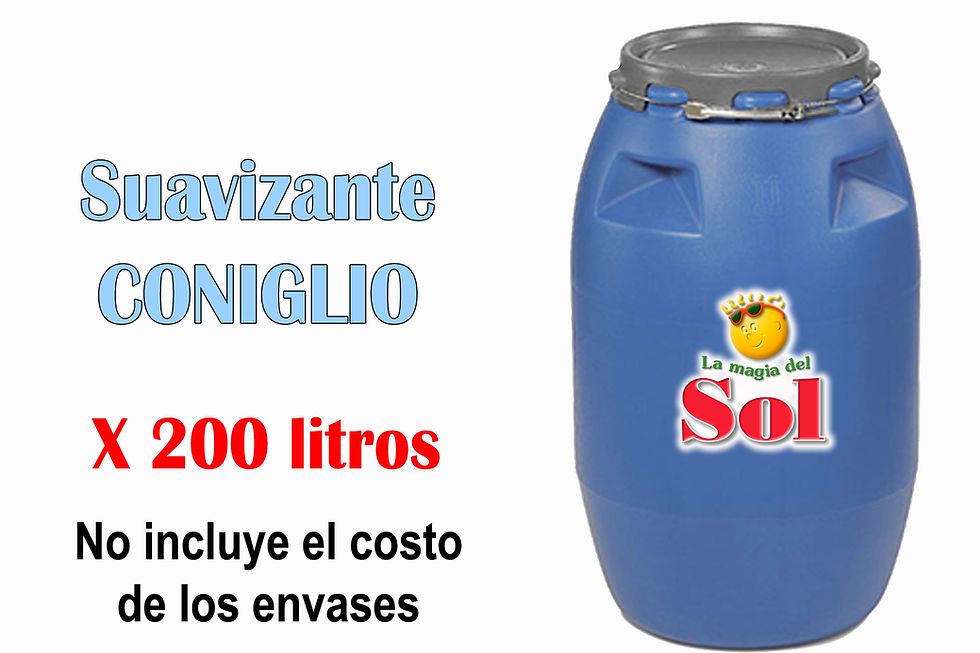 Suavizante Coniglio X 200 Litros