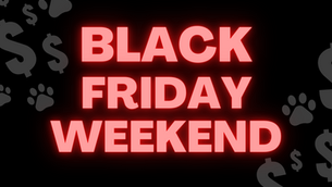 Thanksgiving weekend is starting tomorrow!
