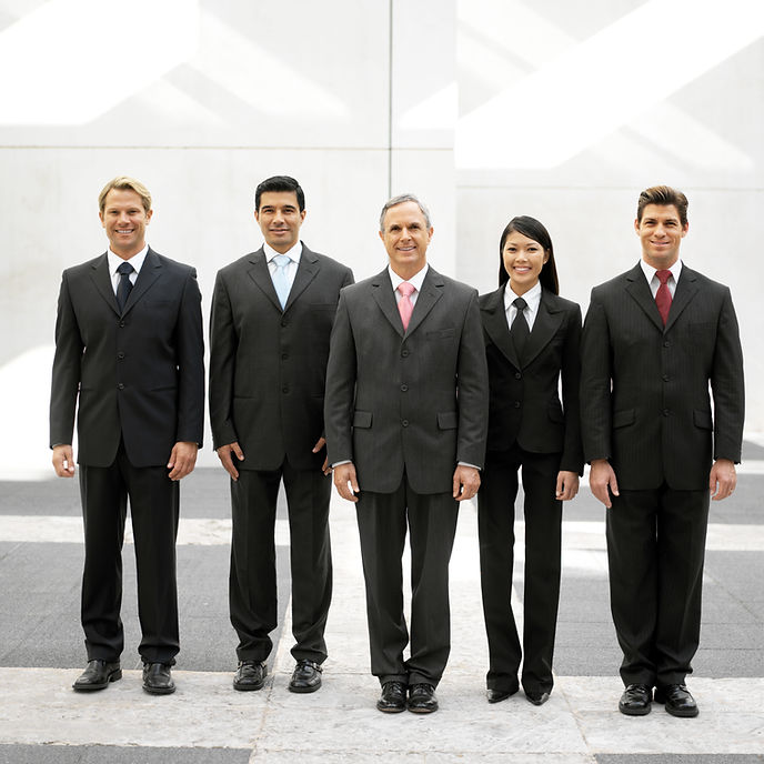 Group in Business Attire