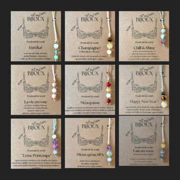 Miniature : « Champagne » Pendentif de soutif