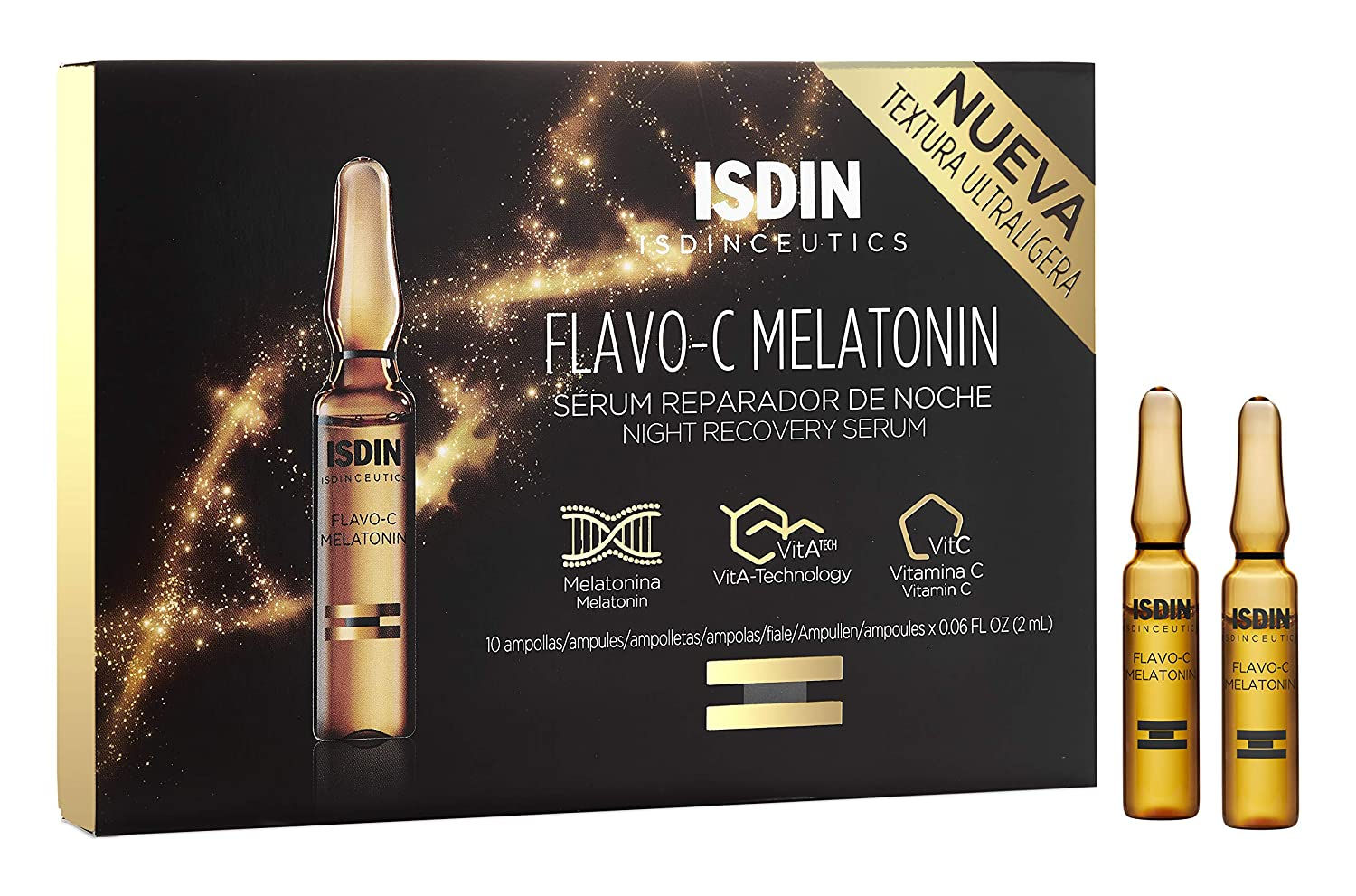 Isdin Isdinceutics Flavo-C Melatonin Serum Reparador de Noche