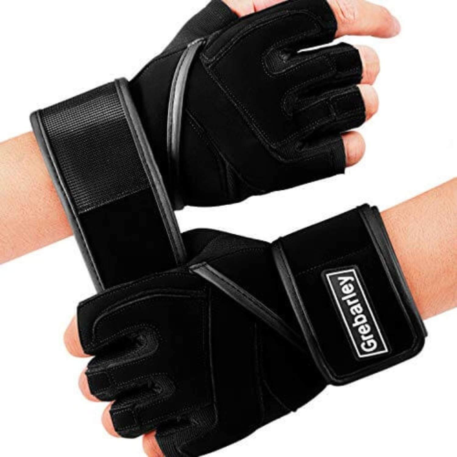 Grebarley Guantes Gimnasio para Hombre y Mujer,Gym Guantes Transpirable
