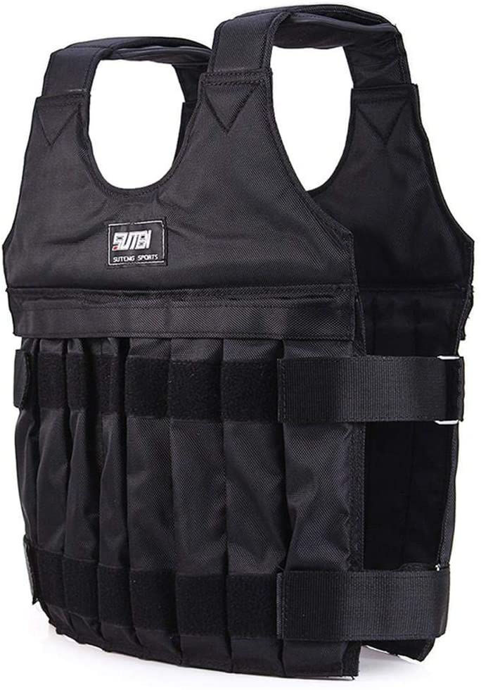 Chaqueta Con Peso, Carga Máxima 20 Kg Chaleco De Entrenamiento Con Pesas