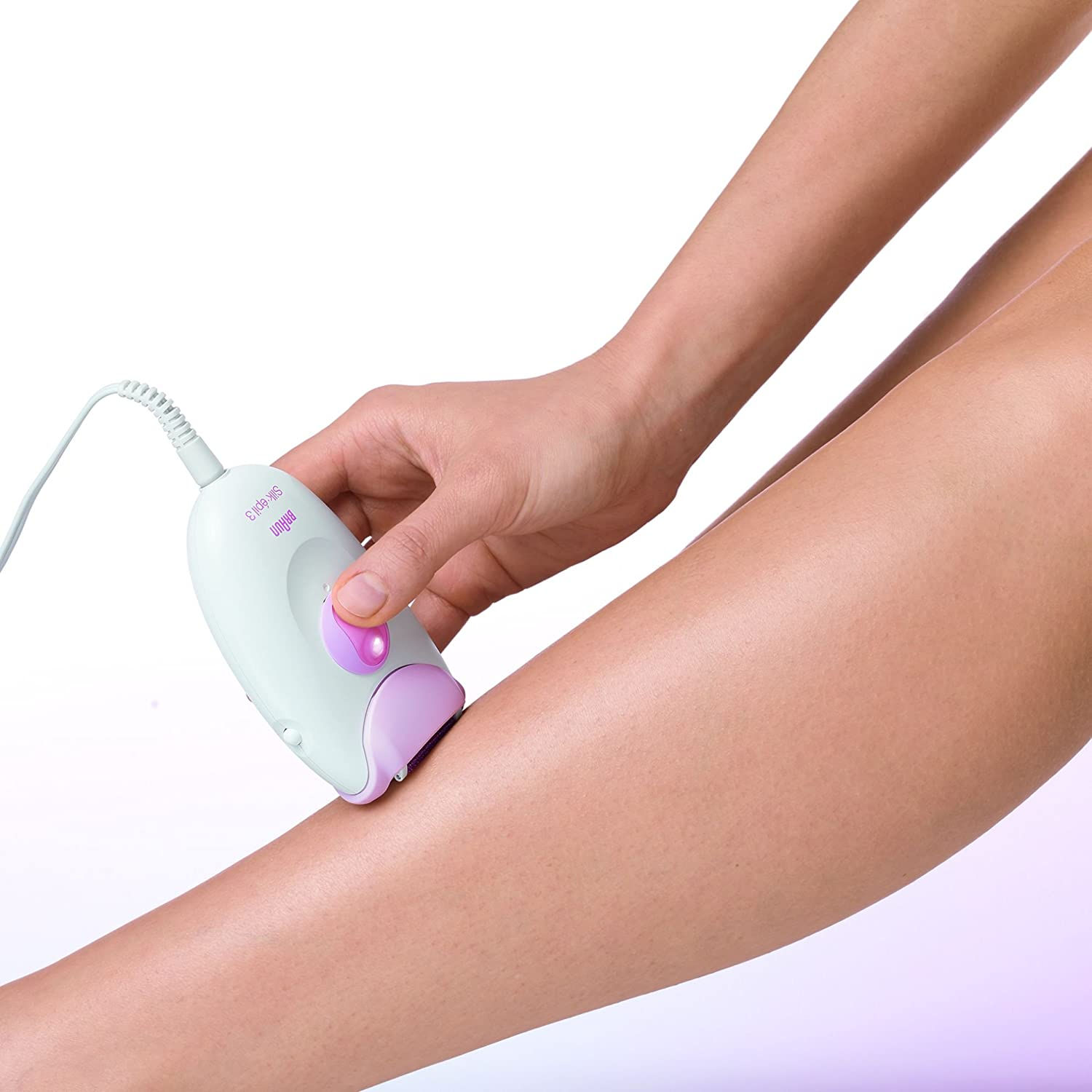 Braun Silképil 1 SE1370 - Depiladora para mujer con cable con un accesorio, blan