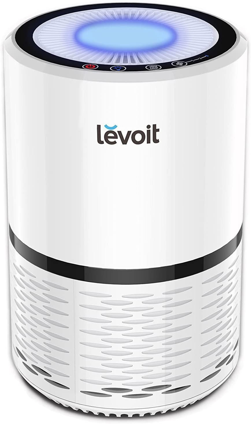 Levoit Purificador de Aire para Hogar con Filtro HEPA y Carbón Activado, Libre d
