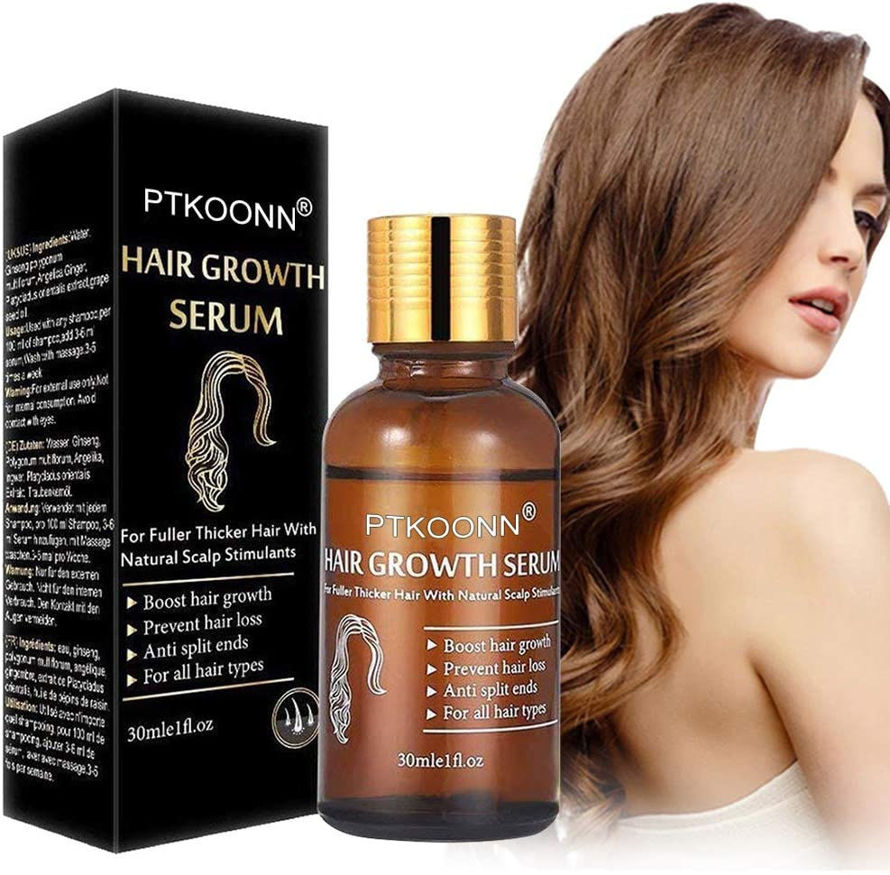 Sérum de crecimiento del cabello, tratamiento para el cabello y fortalece los fo