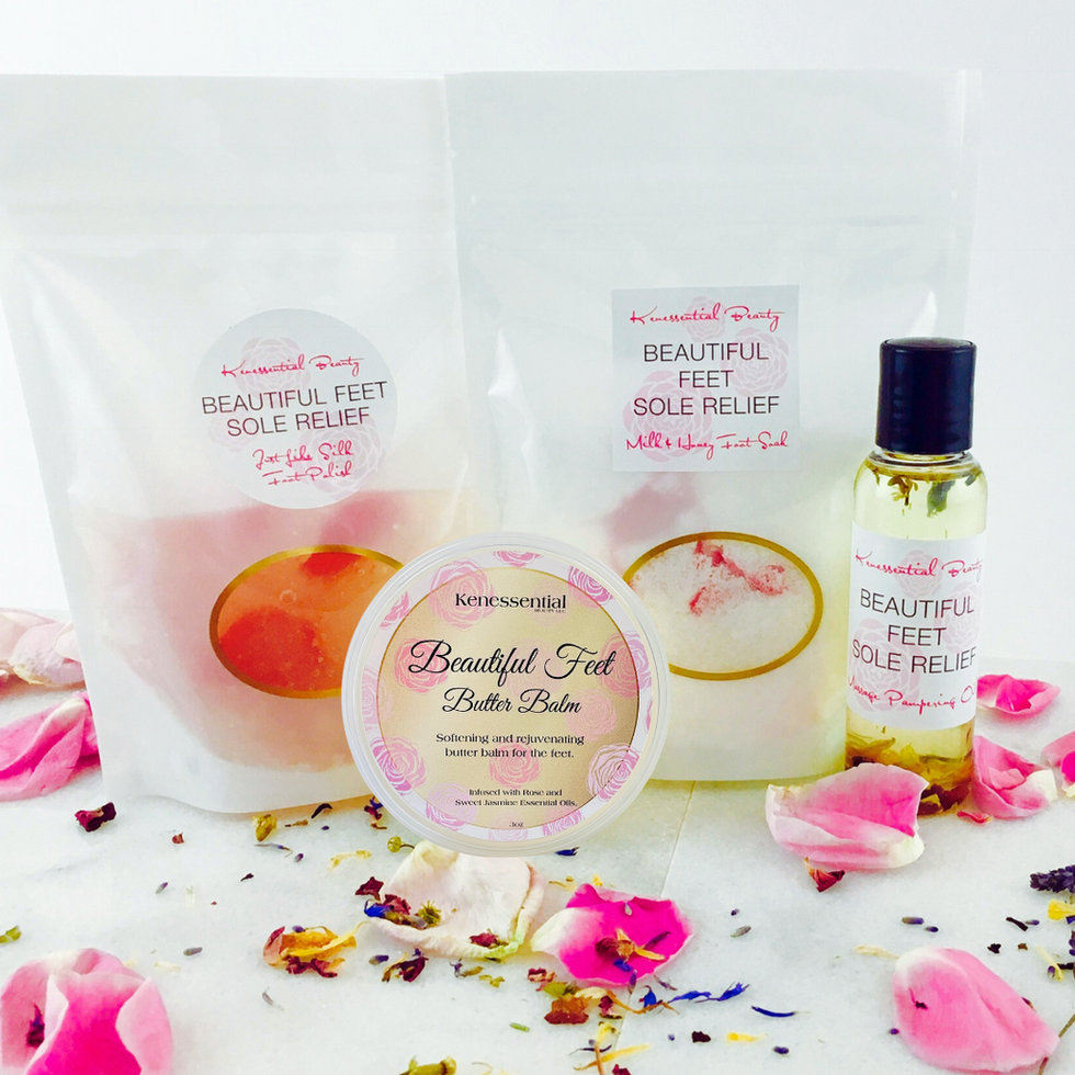 Pampering Feet Set by Kenessential Beauty