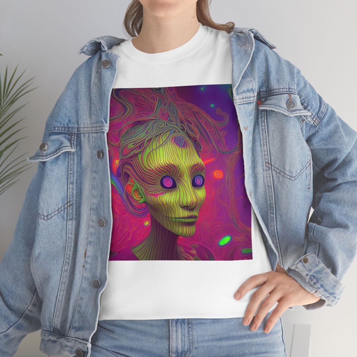 Psychedelic 3ntity - Unisex Heavy Cotton Tee