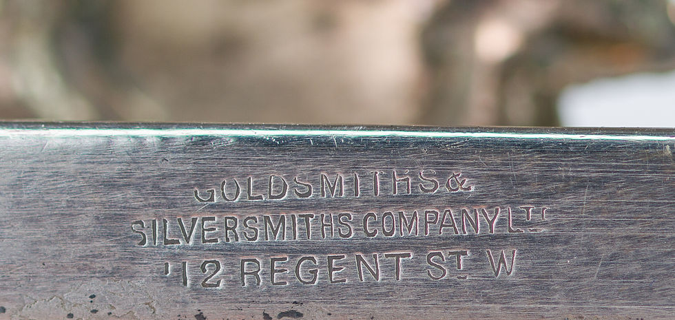 Thumbnail: Silver Photo Frame Goldsmiths & Silversmiths 1902