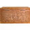 Thumbnail: Antique Anglo Indian Carved Sandalwood Stationery Box 1890 Fabulous Carving