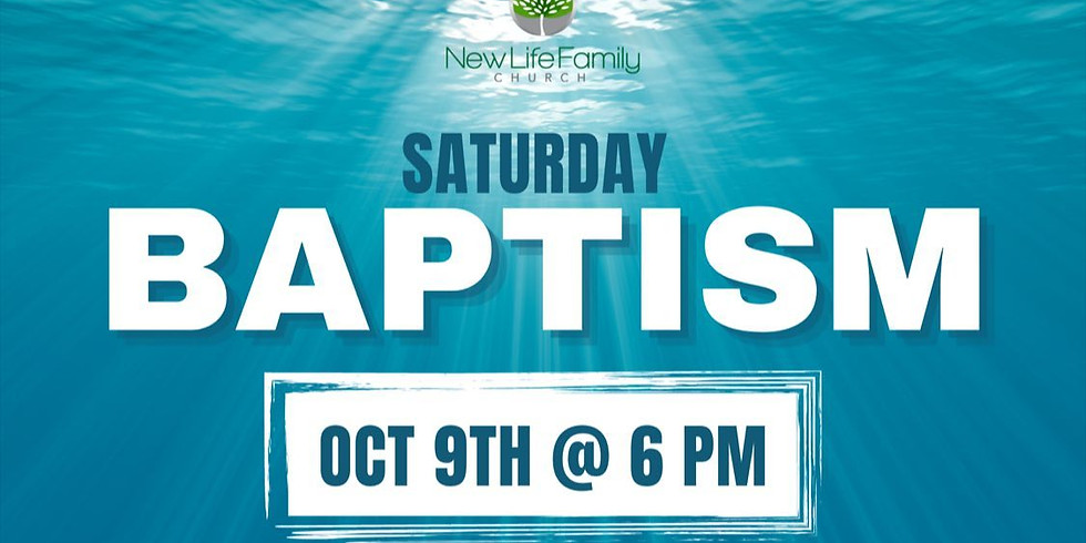Baptisms Oct 9th, 2021