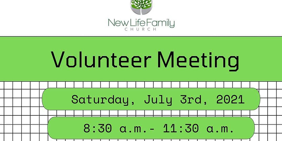 Volunteer Meeting