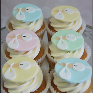 Image of 6 x Baby Shower Cranes