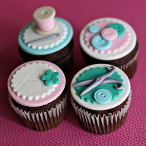 Image of 6 x Sewing Themed Decorations