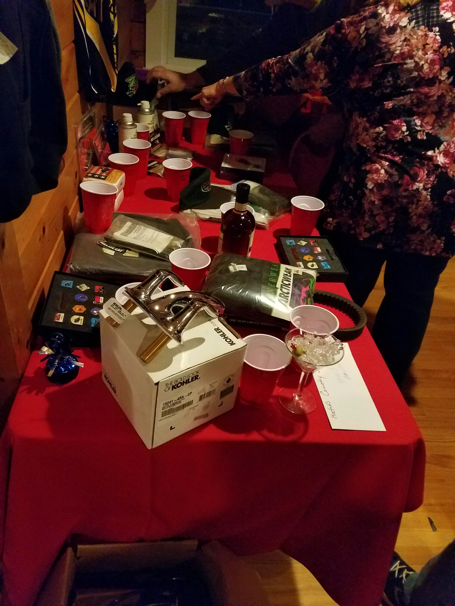 More donated prizes