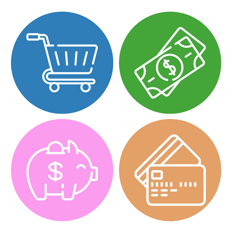 Arkusz naklejek | Wydatki