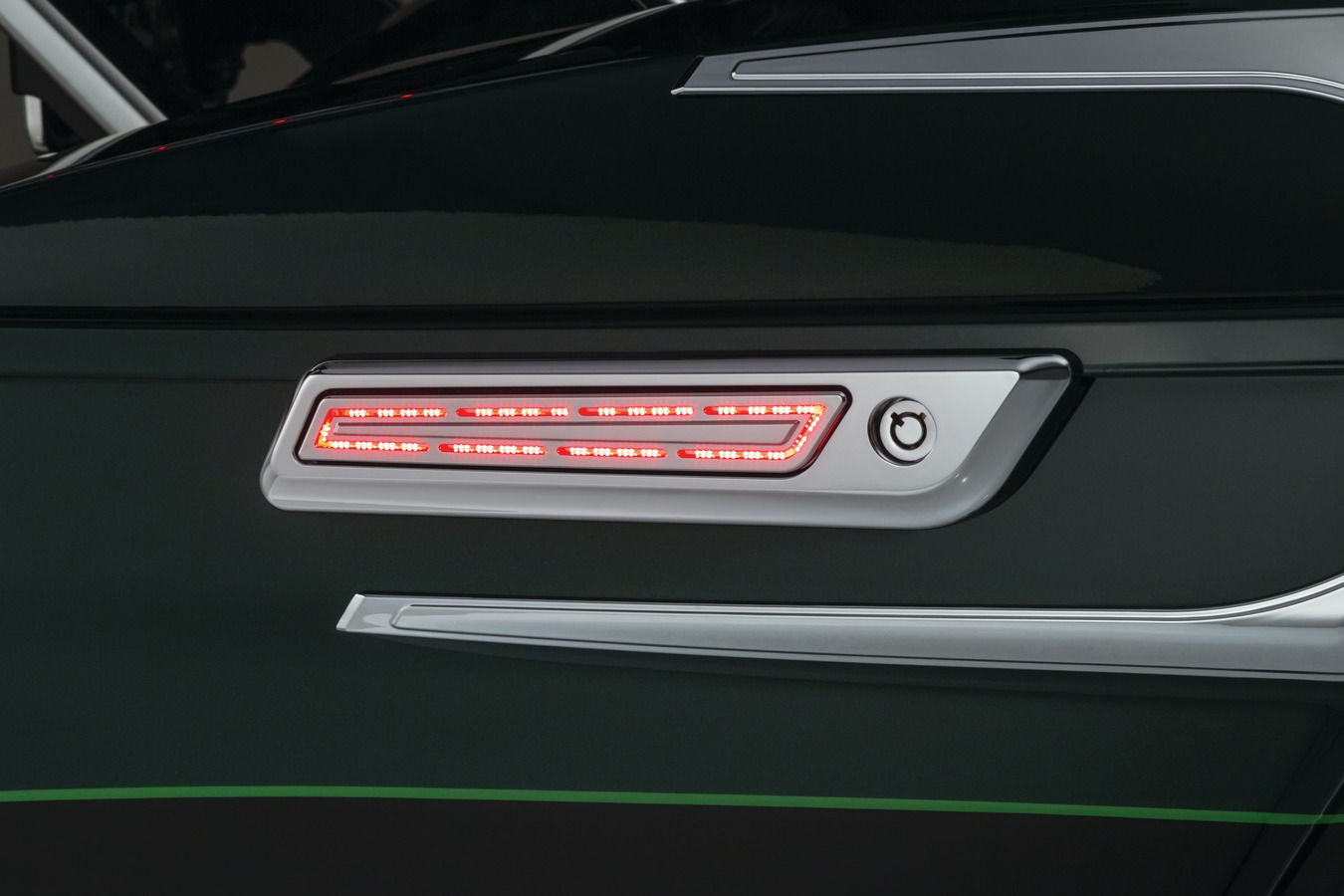 L.E.D. Saddlebag Hinge Accents