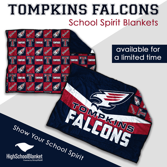 Tompkins High School Spirit Blankets!