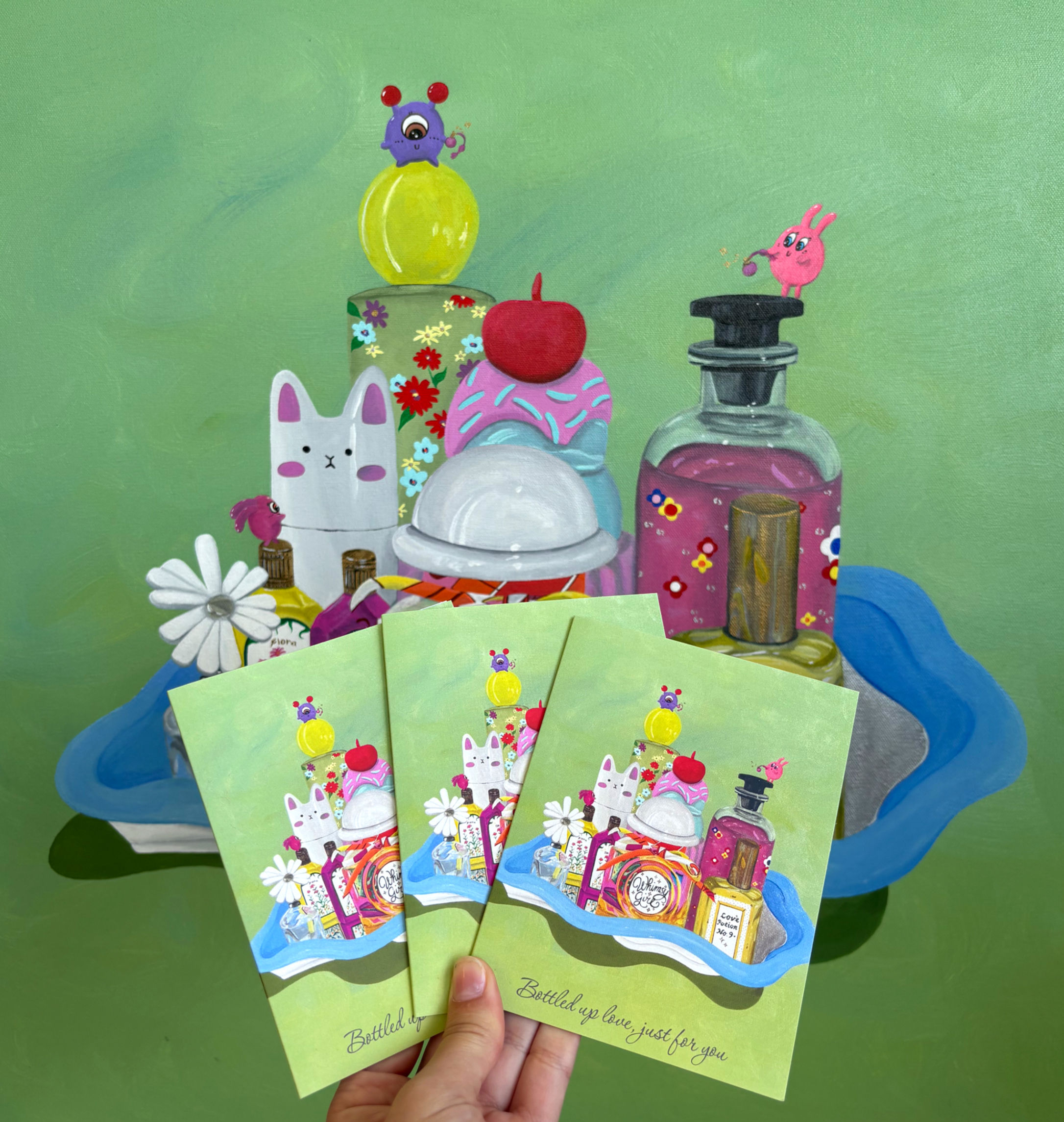Pack of 10: Whimsy Elixir Thank You Cards
