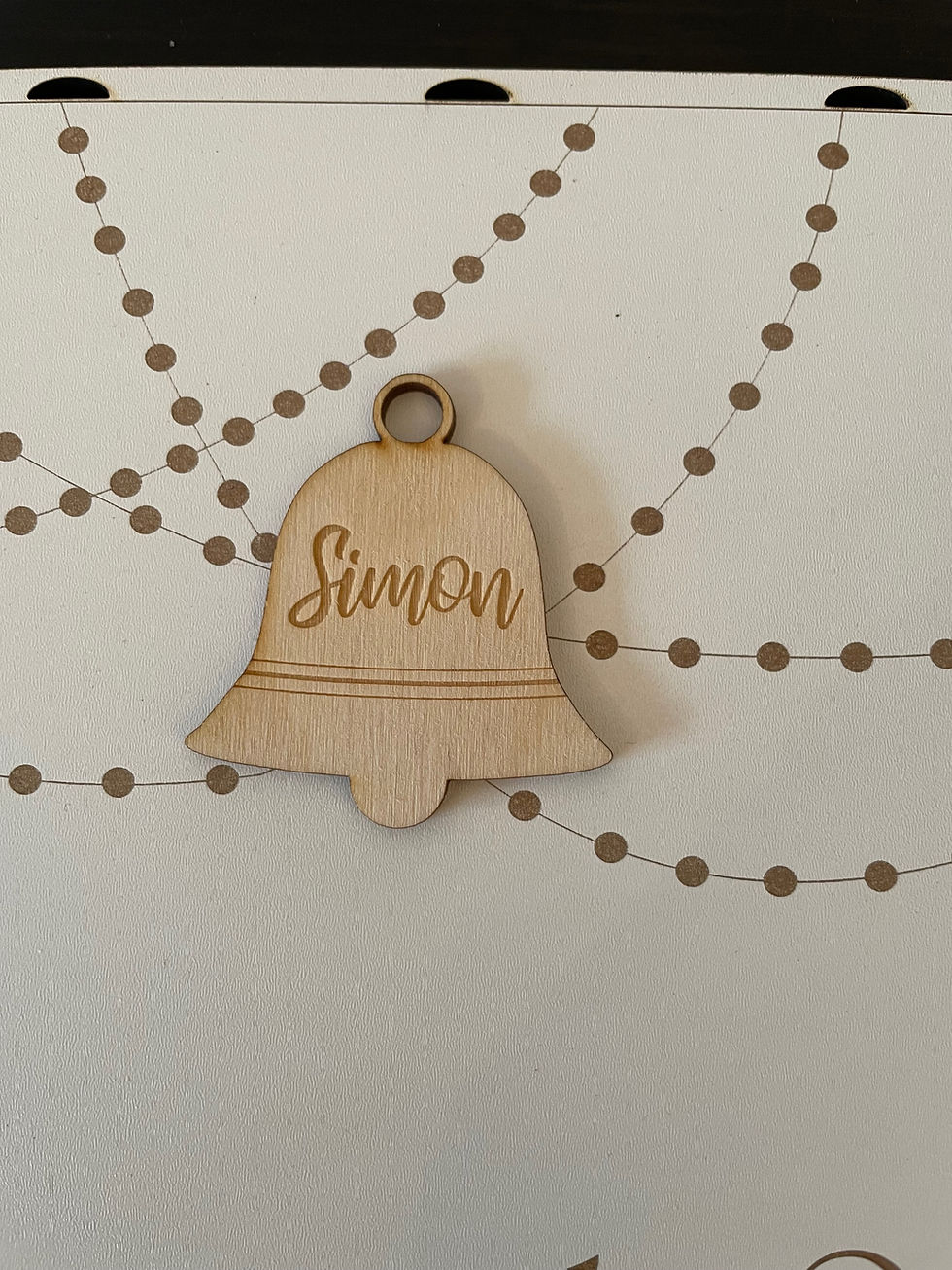 Thumbnail: Christmas At The .... wooden sign, Personalised Christmas Family Sign