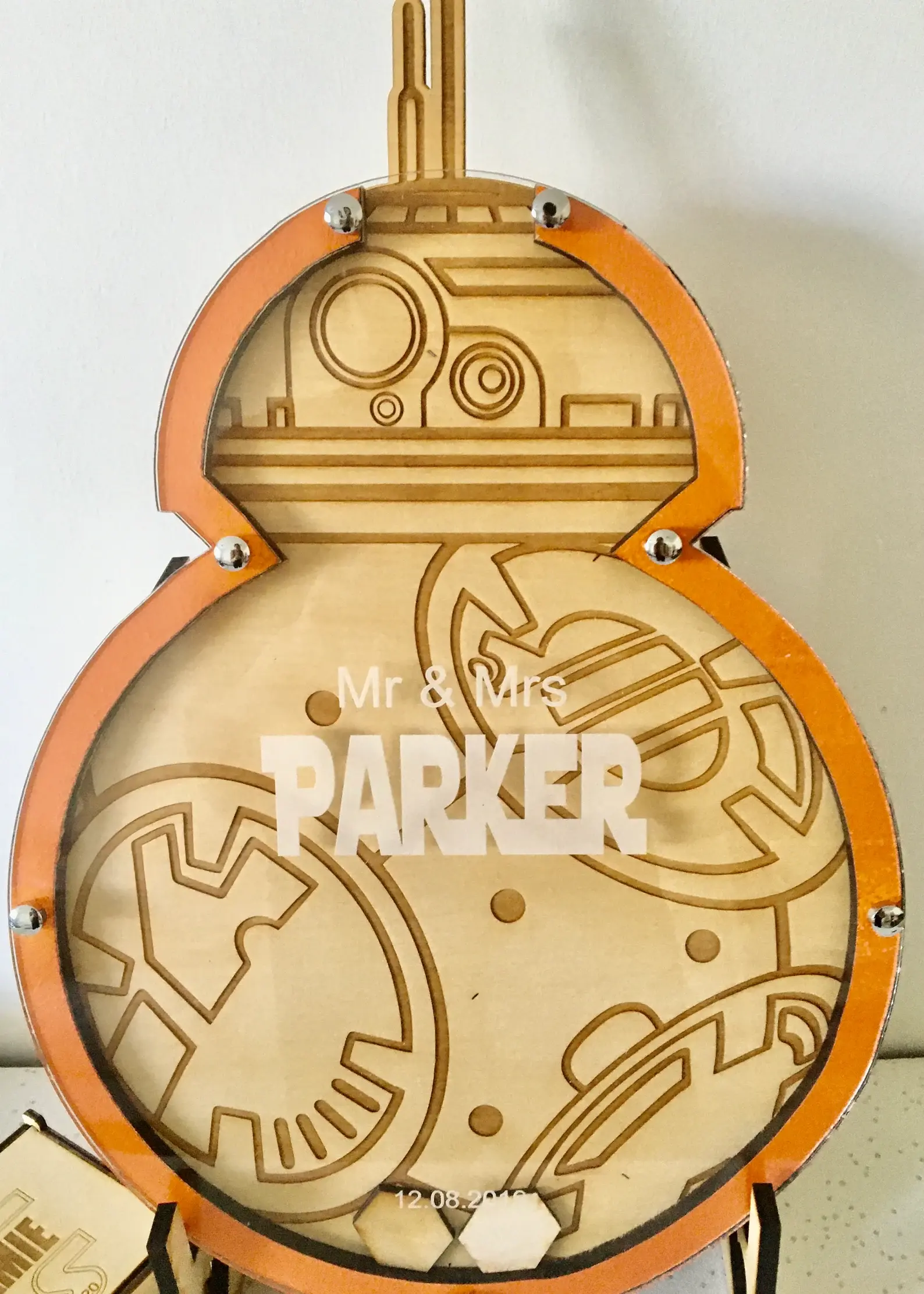 Wedding Guest Book inspired Star Wars, BB - 8 / BB8