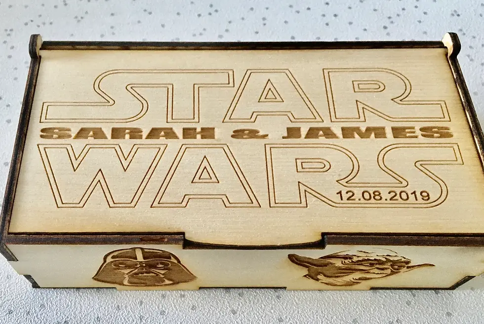 Thumbnail: Wedding Guest Book inspired Star Wars, BB - 8 / BB8