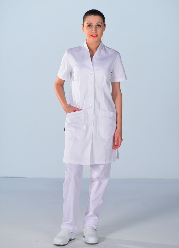 Blouse blanche d'esthetique